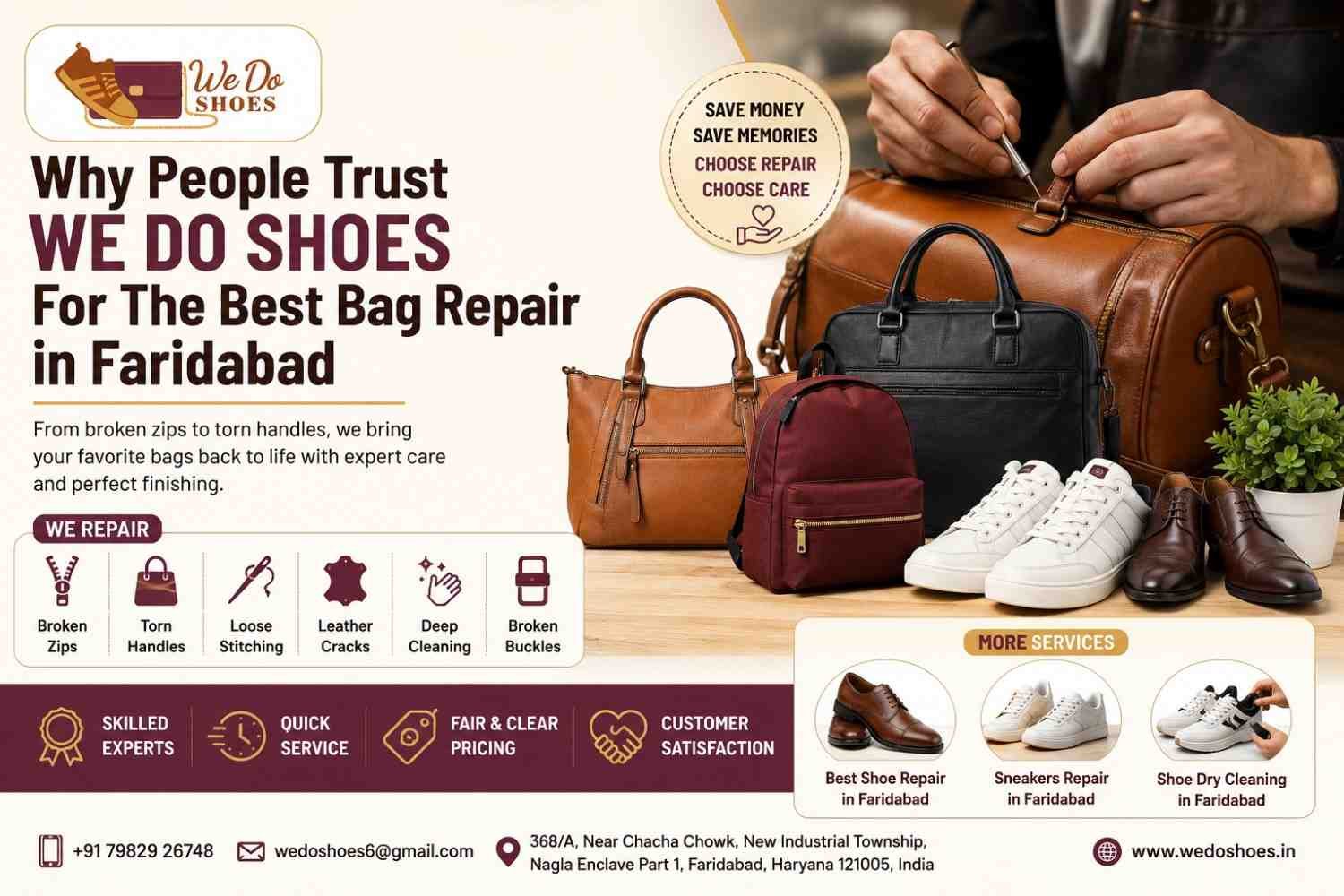 Best Bag Repair in Faridabad