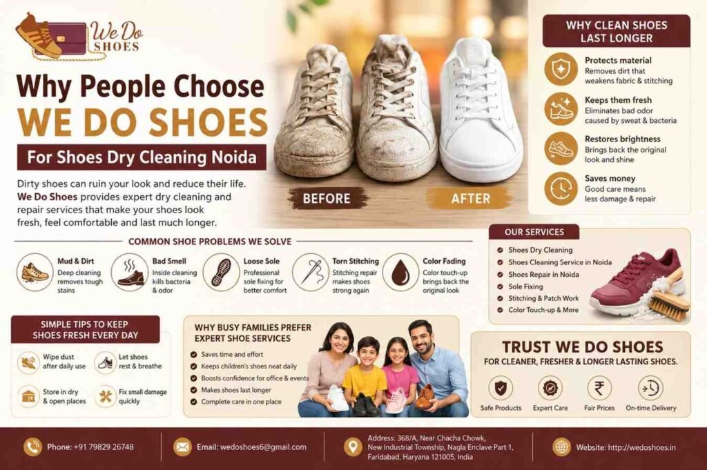 shoes dry cleaning noida