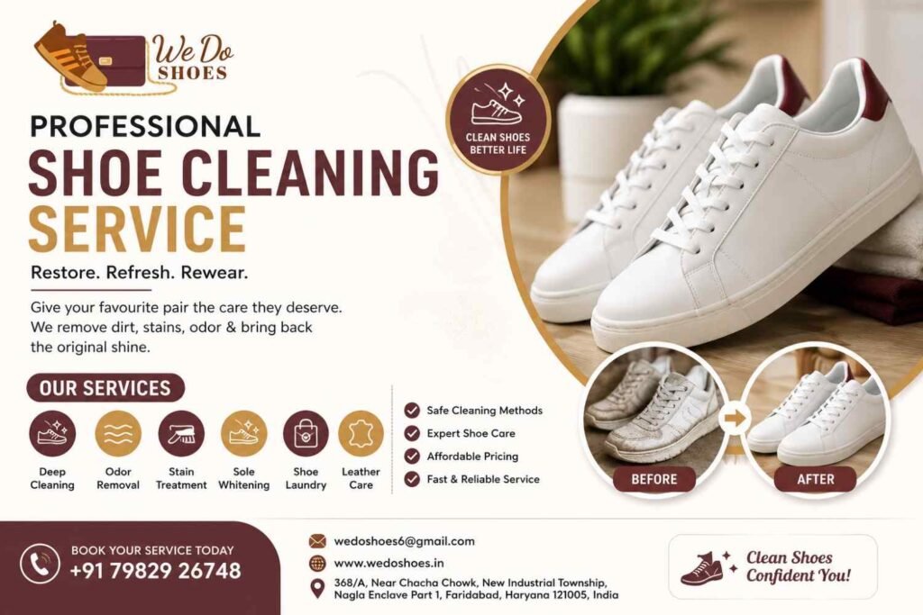 Shoe Cleaning Service in Faridabad