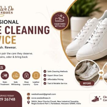 Shoe Cleaning Service in Faridabad