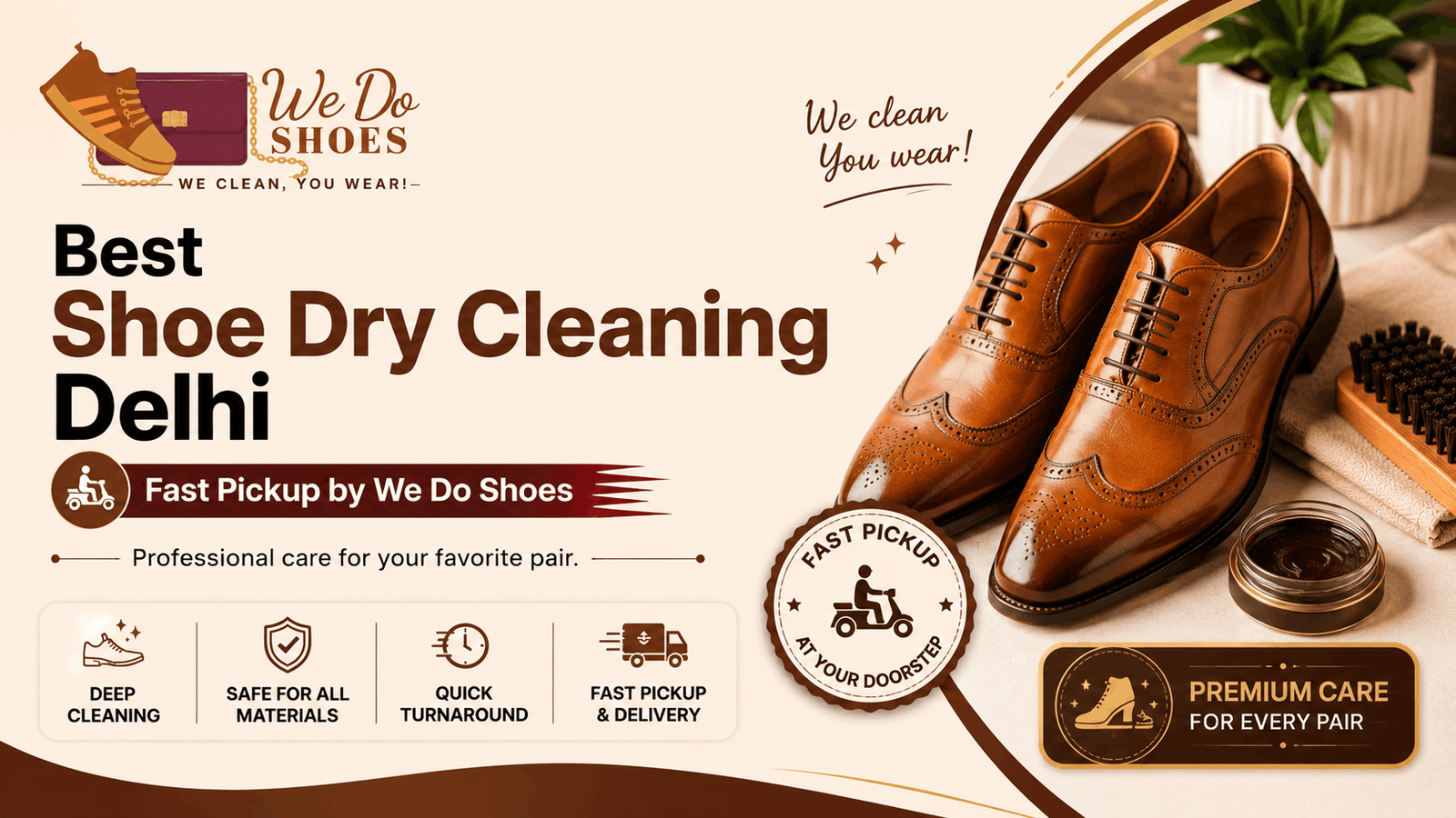 Shoe Dry Cleaning Delhi